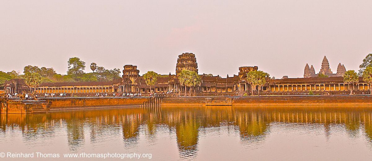 View onto Angkor Wat Cambodia by Reinhard Thomas ©